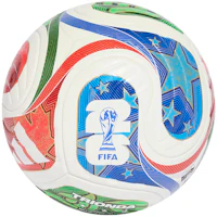 adidas × FIFA World Cup Size 5 Soccer Ball White/Blue/Red Durable Unisex JD8021 adidas × FIFA World Cup Size 5 Soccer Ball White/Blue/Red Durable Unisex JD8021