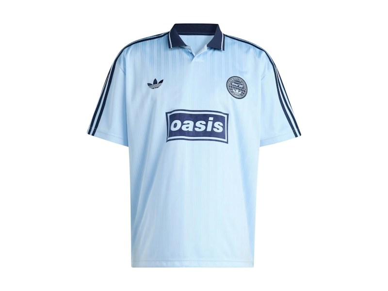 adidas × Oasis Valentine's Limited Retro Loose Short-Sleeve Soccer Jersey Unisex KT3436