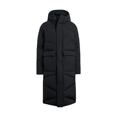 adidas Black 500 Fill Puffer Down Jacket with Zipper. HN9927