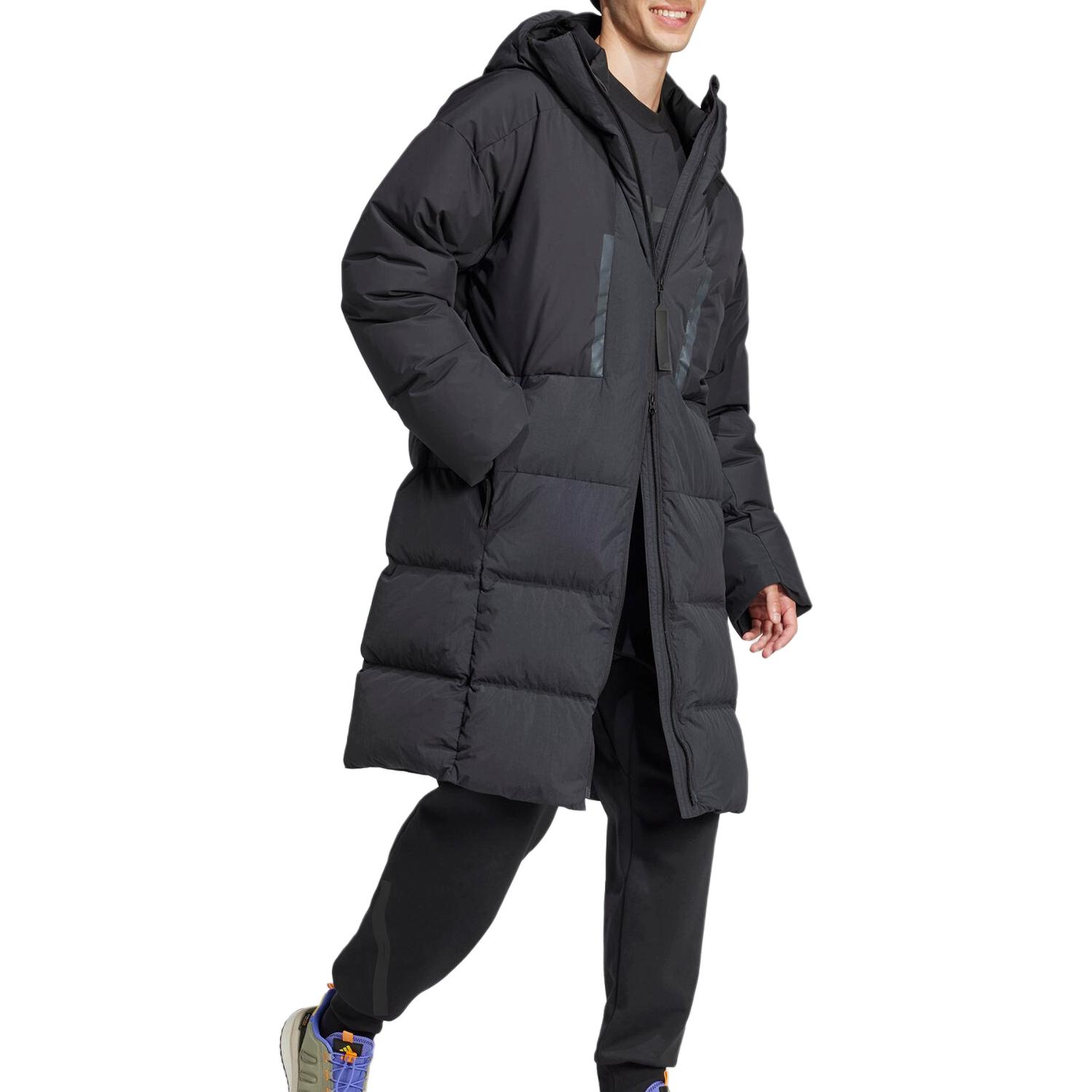 Purchase adidas Jaket Hitam Hooded Down - Koleksi Gaya Hidup Serbaguna. IS9049