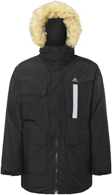 adidas Jaket Parka Hitam Berkerudung dengan Bulu - Hangat & Tahan Angin. IS0366 Order adidas Jaket Parka Hitam Berkerudung dengan Bulu - Hangat & Tahan Angin. IS0366