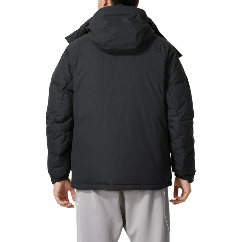 adidas  Black Hooded Puffer Jacket - Casual Lifestyle Series. JM4612 圖 4