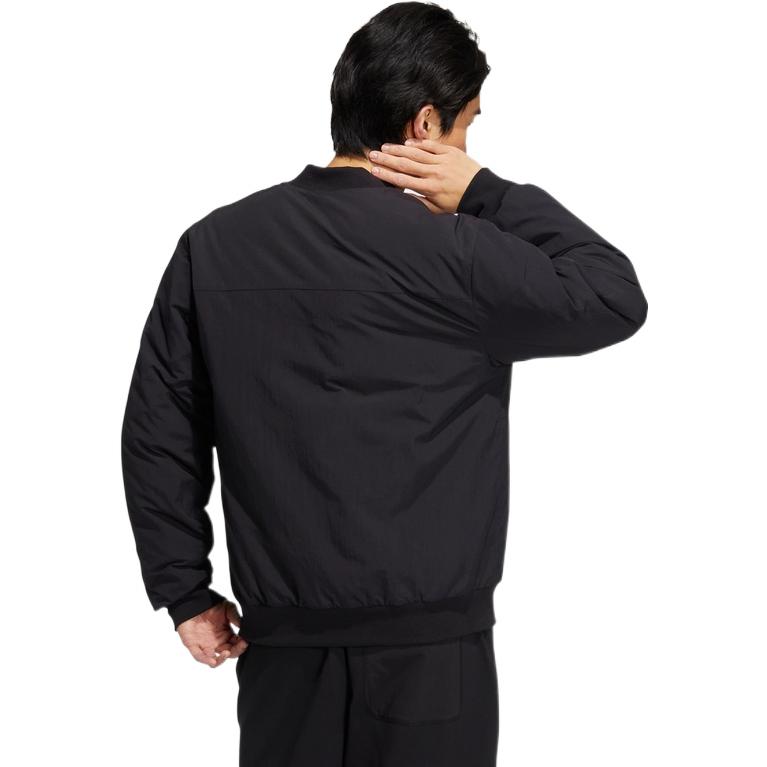 Details for adidas 黑色Logo印花拉鍊長袖羽絨外套 HN2140