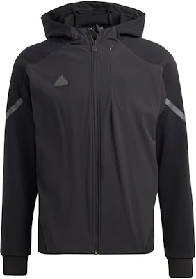 adidas Black Logo Zip-Up Hoodie Jacket IC8039 Buy adidas Black Logo Zip-Up Hoodie Jacket IC8039