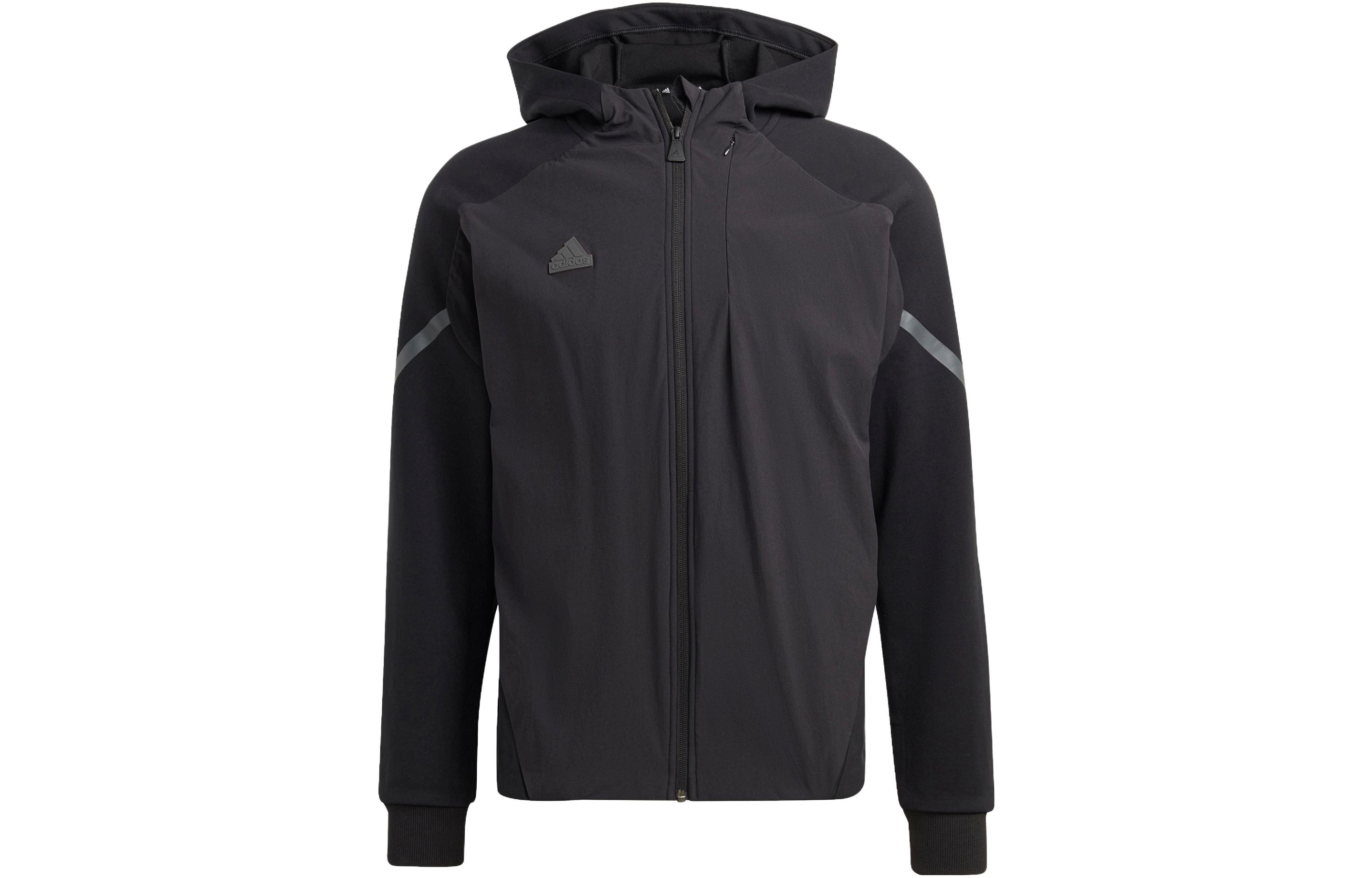 adidas  Black Logo Zip-Up Hoodie Jacket IC8039 圖 2