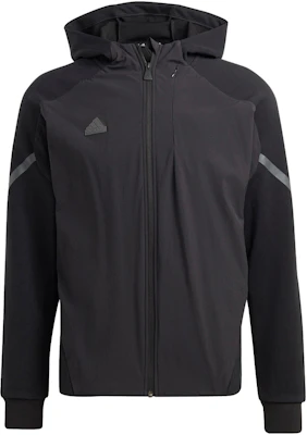 adidas Black Logo Zip-Up Hoodie Jacket IC8039 Order adidas Black Logo Zip-Up Hoodie Jacket IC8039