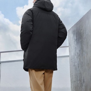 아디다스 블랙 롱다운 후드 자켓 방풍 방수 따뜻한 코트 IV7553 Shop 아디다스 블랙 롱다운 후드 자켓 방풍 방수 따뜻한 코트 IV7553