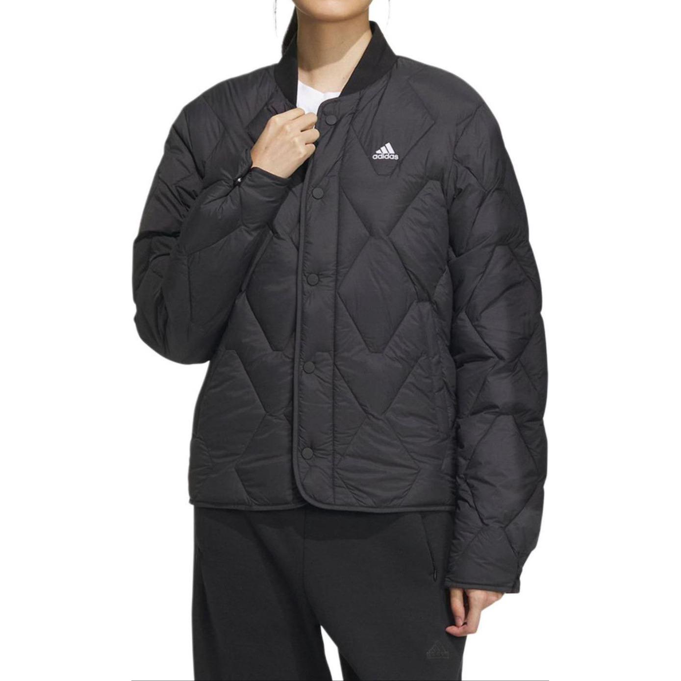 Details for 阿迪达斯黑色户外羽绒夹克带标志 - 训练休闲外套 IW0775