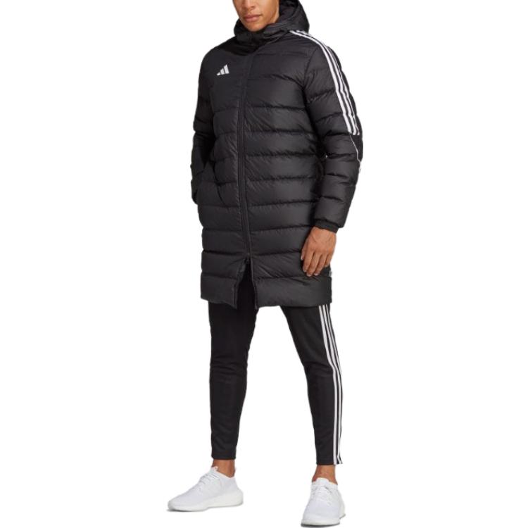 Shop adidas Hoodie Jaket Slim Fit Hitam Lengan Panjang dengan Resleting HS7238