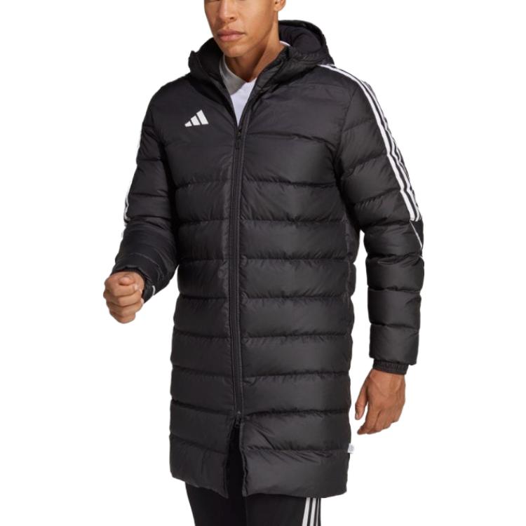 Purchase adidas Hoodie Jaket Slim Fit Hitam Lengan Panjang dengan Resleting HS7238