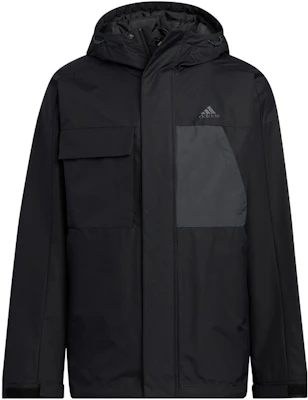 adidas Jaket Puffer Hitam Solid Berkerudung dengan Bordir Logo. HN2135 Buy adidas Jaket Puffer Hitam Solid Berkerudung dengan Bordir Logo. HN2135