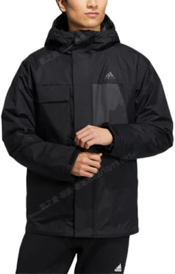 adidas Jaket Puffer Hitam Solid Berkerudung dengan Bordir Logo. HN2135 Purchase adidas Jaket Puffer Hitam Solid Berkerudung dengan Bordir Logo. HN2135