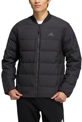 adidas Jaket Puffer Hitam Solid Berkerudung dengan Bordir Logo. HN2135 Details for adidas Jaket Puffer Hitam Solid Berkerudung dengan Bordir Logo. HN2135