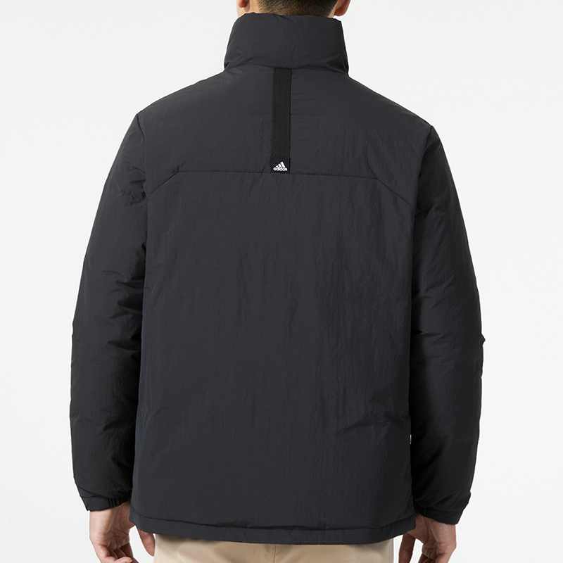 adidas  Black Solid Outdoor Windproof Thermal Down Jacket IL8922 圖 4
