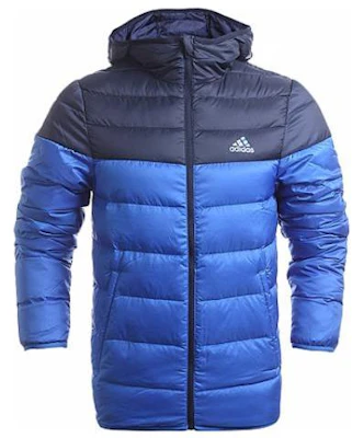 adidas Jaket Olahraga Berkerudung Biru AB4653 Order adidas Jaket Olahraga Berkerudung Biru AB4653