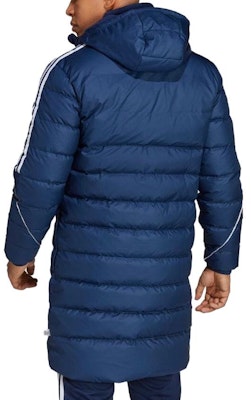 adidas 藍色長版條紋連帽外套 HS3616 Shop adidas 藍色長版條紋連帽外套 HS3616