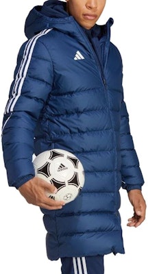 adidas 藍色長版條紋連帽外套 HS3616 Purchase adidas 藍色長版條紋連帽外套 HS3616