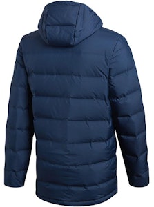 Chaqueta adidas Azul con Capucha y Estampado para Invierno Abrigada. CY6115 Lookbook Chaqueta adidas Azul con Capucha y Estampado para Invierno Abrigada. CY6115