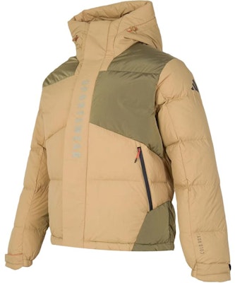adidas Casual Multi-Color Puffer Jacket Khaki - Versatile Lifestyle Series JM4620 Order adidas Casual Multi-Color Puffer Jacket Khaki - Versatile Lifestyle Series JM4620