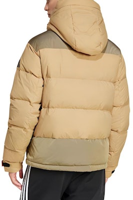 adidas Casual Multi-Color Puffer Jacket Khaki - Versatile Lifestyle Series JM4620 Details for adidas Casual Multi-Color Puffer Jacket Khaki - Versatile Lifestyle Series JM4620