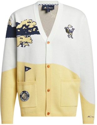 adidas Sweater Rajut Kancing Warna Kuning/Putih. IN9172 Order adidas Sweater Rajut Kancing Warna Kuning/Putih. IN9172