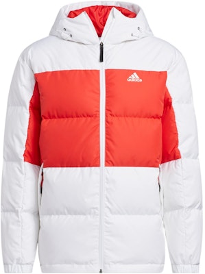 adidas Colorblock Logo Hooded Down Jacket HN2091 Order adidas Colorblock Logo Hooded Down Jacket HN2091