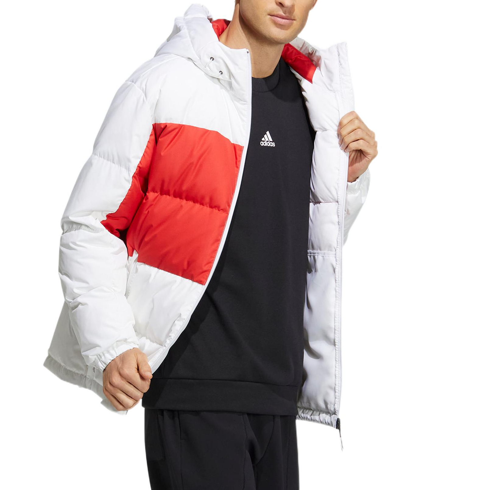 Purchase adidas  Colorblock Logo Hooded Down Jacket HN2091