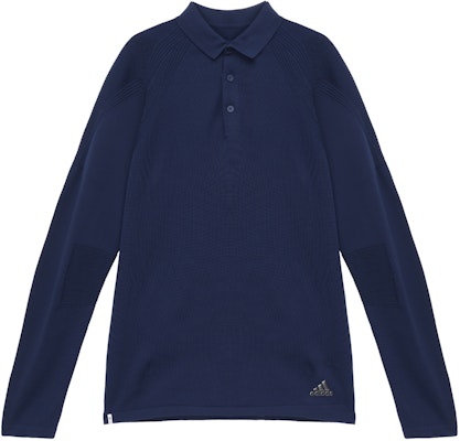 adidas 高爾夫藍色長袖拉鍊套頭衫 球衣 Polo 衫 HG1657 Buy adidas 高爾夫藍色長袖拉鍊套頭衫 球衣 Polo 衫 HG1657