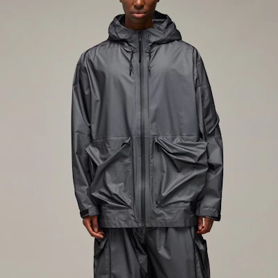 阿迪达斯Gore-Tex防水连帽拉链夹克黑色 IR6251 Lookbook 阿迪达斯Gore-Tex防水连帽拉链夹克黑色 IR6251