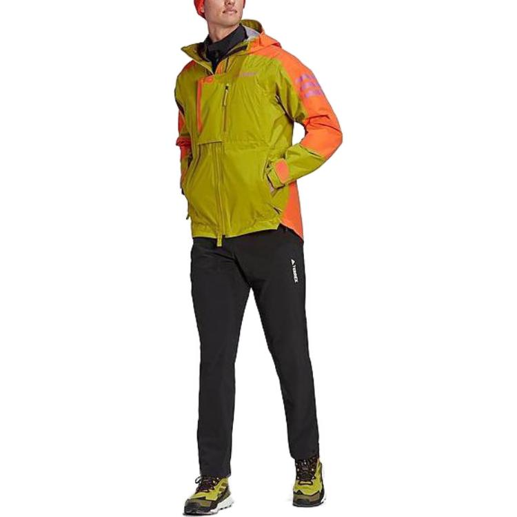 adidas  Green Striped Zip-Up Hoodie Jacket HH9241 圖 3