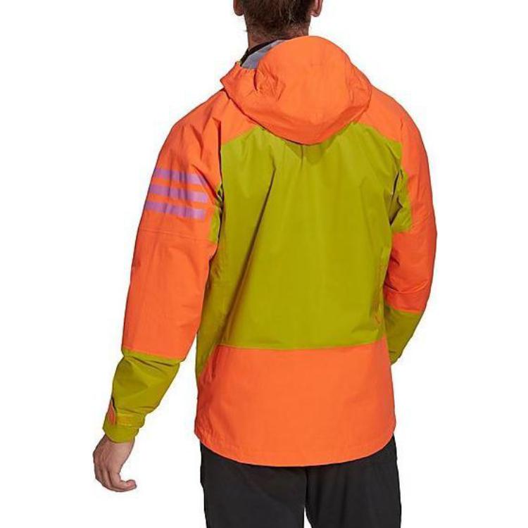 adidas  Green Striped Zip-Up Hoodie Jacket HH9241 圖 4