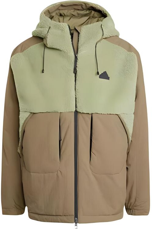adidas-hooded-jacket-green-olive-warm-and-comfortable-iz-4661