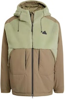 adidas Hooded Jacket Green/Olive - Warm & Comfortable IZ4661 adidas Hooded Jacket Green/Olive - Warm & Comfortable IZ4661
