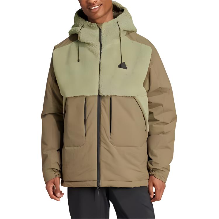 Lookbook adidas Jaket Hoodie Hijau/Olive - Hangat & Nyaman IZ4661