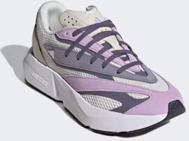 Shop Adidas "Lightblaze Sneakers" Off White/Silver Violet/Powder Plum JR3454