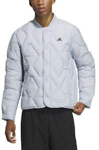 adidas Chaqueta Pluma Ligera 600-Fill Logo Sólido Gris Claro IX7084 Lookbook adidas Chaqueta Pluma Ligera 600-Fill Logo Sólido Gris Claro IX7084