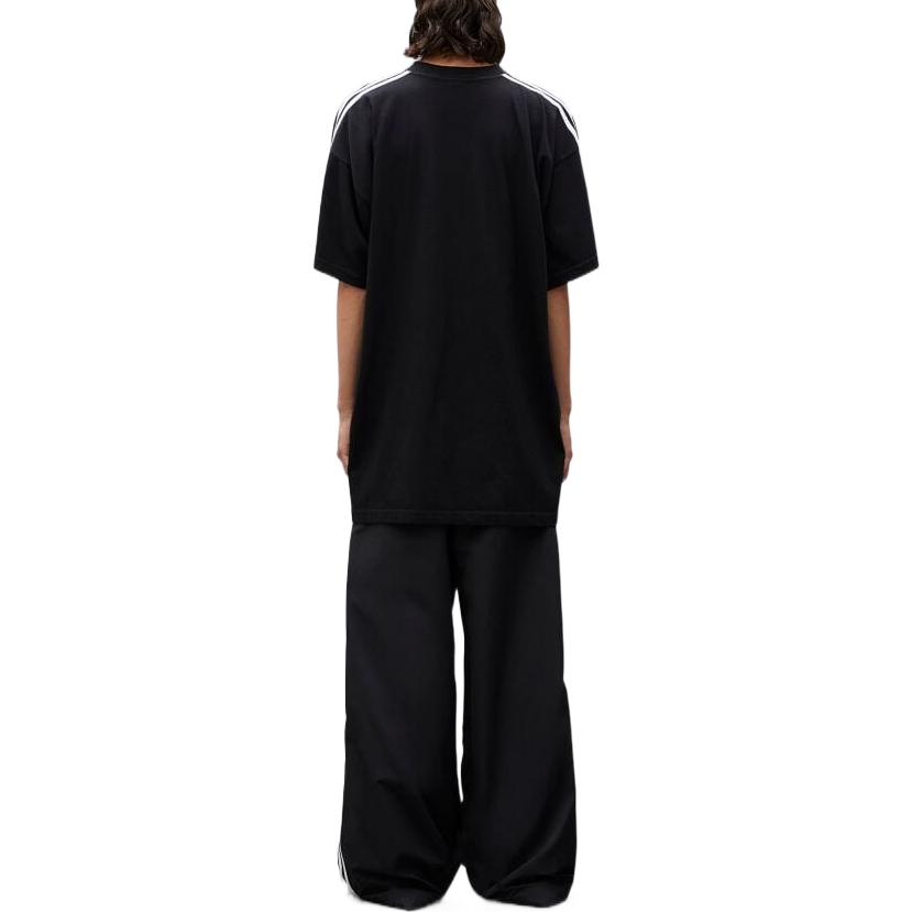 Purchase adidas 寬鬆版復古美式風黑色印花Logo短袖T恤 IB5243