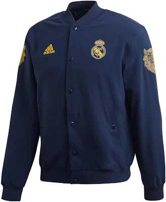adidas Jaket Baseball Lengan Panjang Biru Tua dengan Logo Bordir. FR5569 Buy adidas Jaket Baseball Lengan Panjang Biru Tua dengan Logo Bordir. FR5569