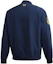 Lookbook adidas Jaket Baseball Lengan Panjang Biru Tua dengan Logo Bordir. FR5569