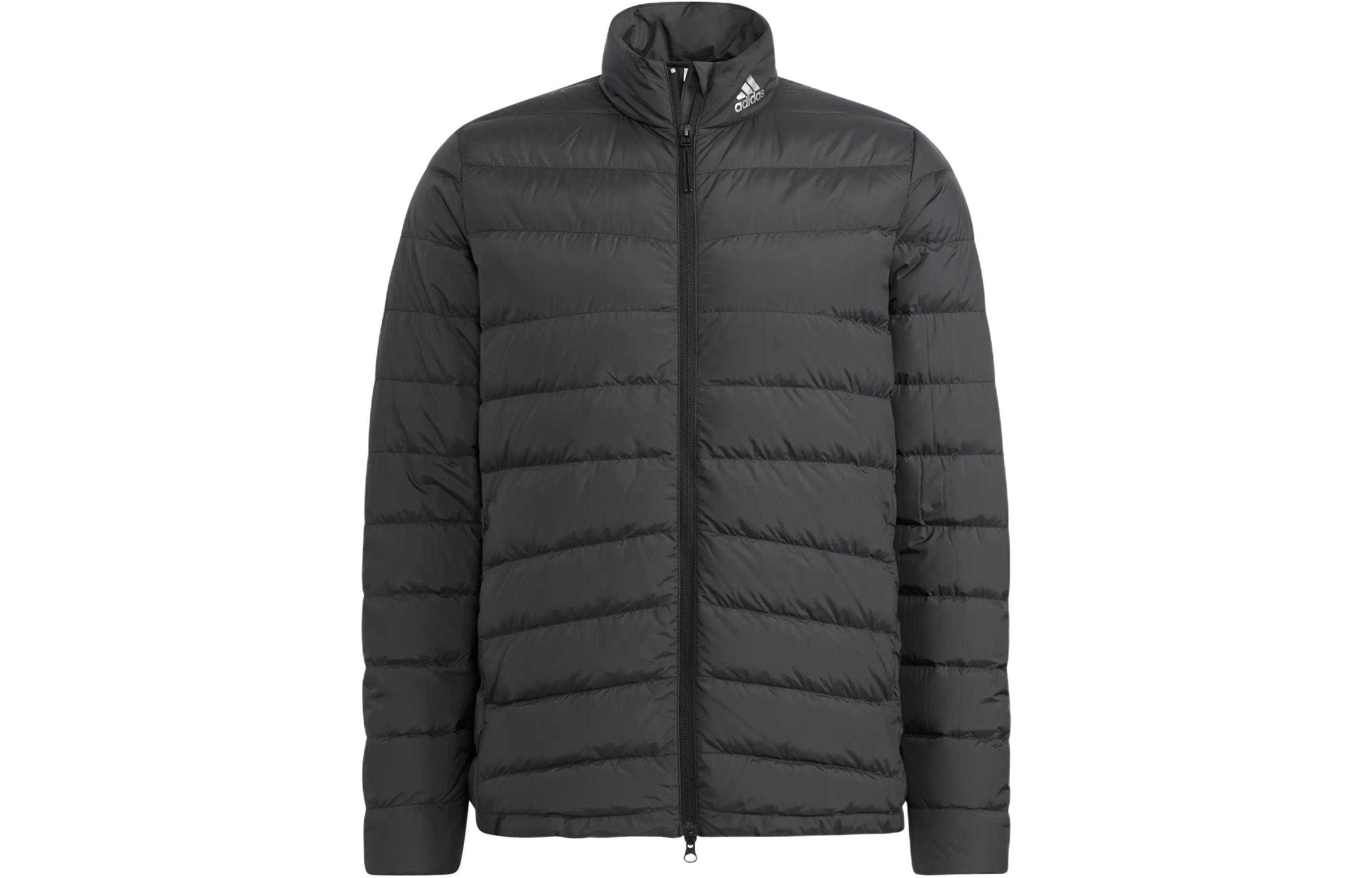 Order adidas  Outdoor Quilted Lightweight Logo Print Zip Jacket - Black HG5764