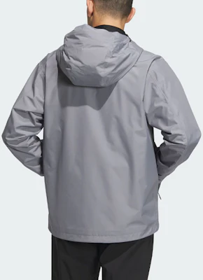 adidas 戶外防水防風透氣外套 淺灰色 IU2670 Shop adidas 戶外防水防風透氣外套 淺灰色 IU2670