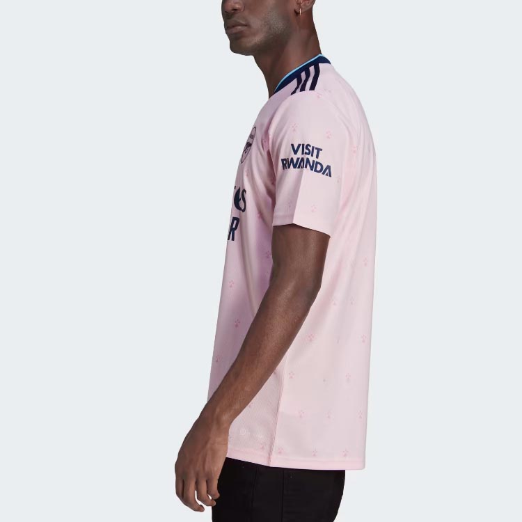 Cheap adidas 粉色標誌短袖足球訓練球衣 HF0709