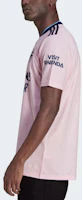 Cheap adidas Jersey Sepak Bola Lengan Pendek Logo Pink Training HF0709
