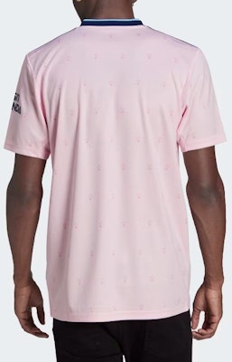 adidas 粉色標誌短袖足球訓練球衣 HF0709 1