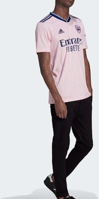 adidas 粉色標誌短袖足球訓練球衣 HF0709 2