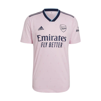 adidas Pink Retro Logo Print Dopamine V-Neck Ribbed Short Sleeve Tee HF0710