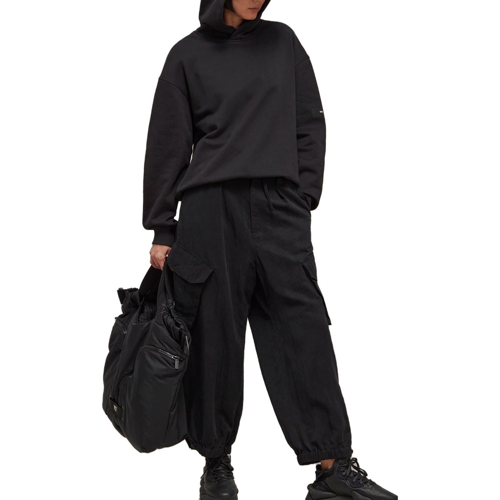 Lookbook adidas 寬鬆版型純色運動褲 黑色 H63086