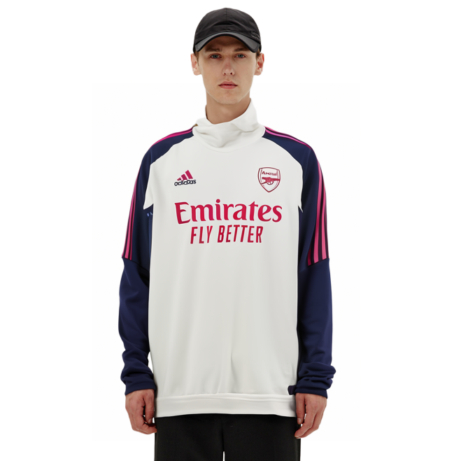 Purchase adidas 復古高領長袖套頭衫 白色 HS7625