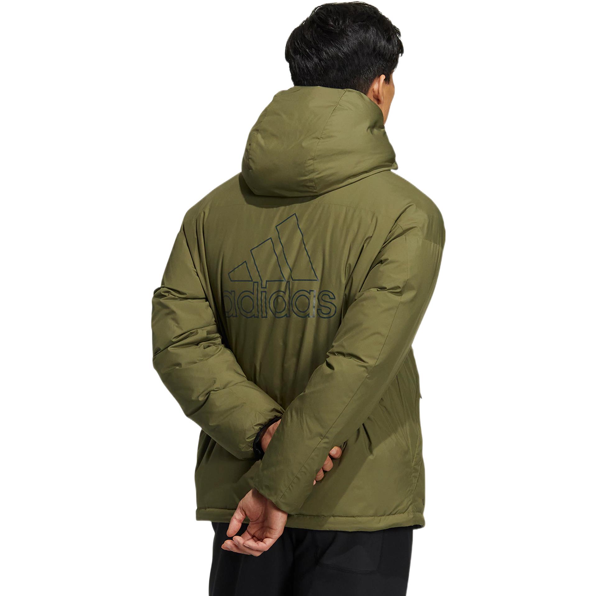 adidas  Reversible Down Jacket with Logo Print - Green HR5243 圖 7