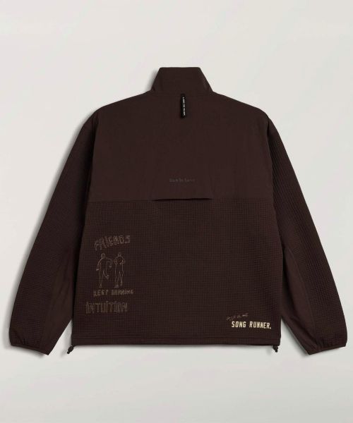 Cheap adidas [SFTM Collab] Track Top - Aura Coffee KQ6770